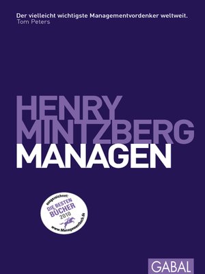 cover image of Managen